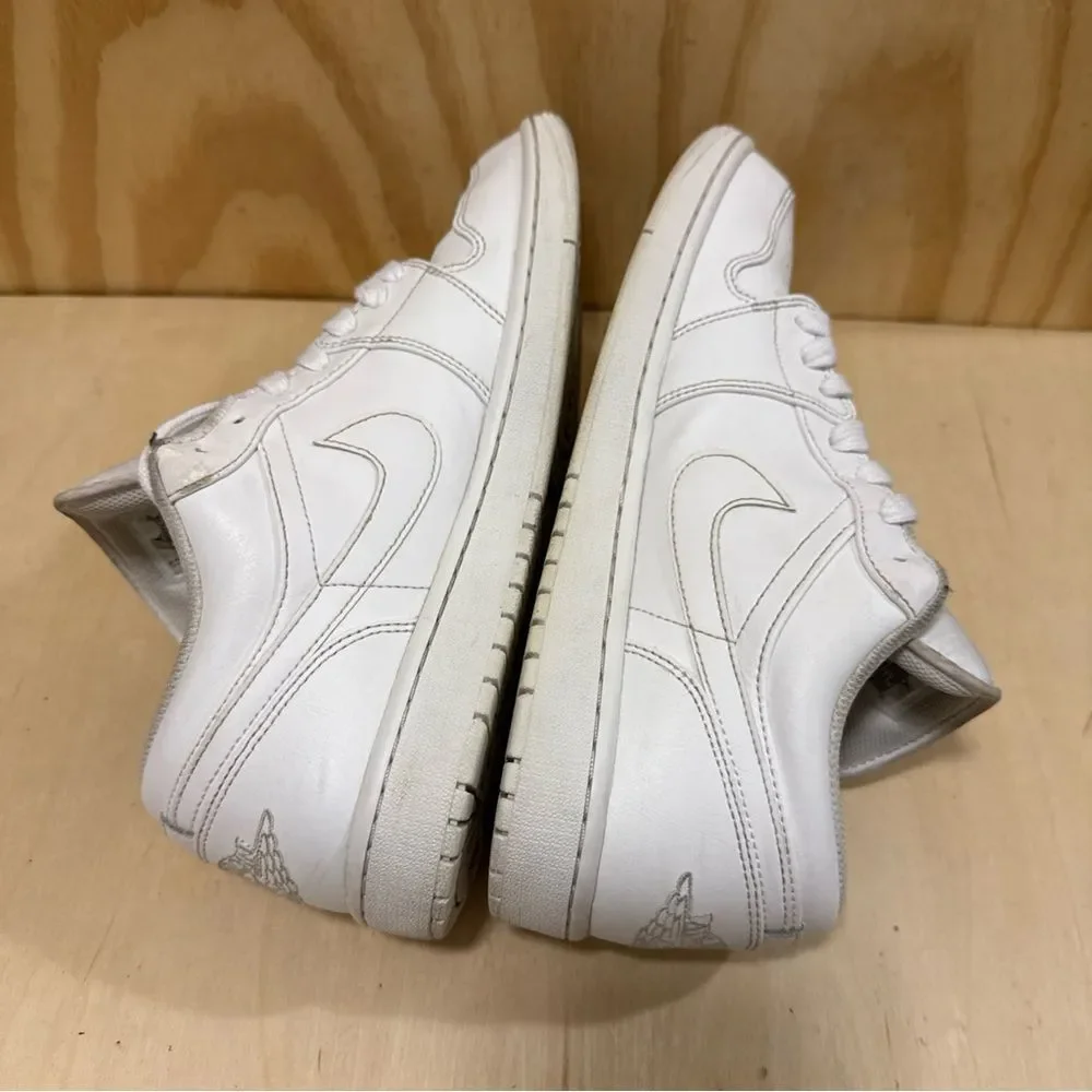 Air Jordan 1 Low Triple White Size 12 Men